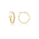 18K GOLD HOOP EARRINGS - Jackson Hole Jewelry Company