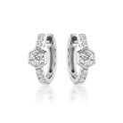 Broadway Collection 18K Gold Huggies with White Diamonds - 0.30 CT each - Jackson Hole Jewelry Company