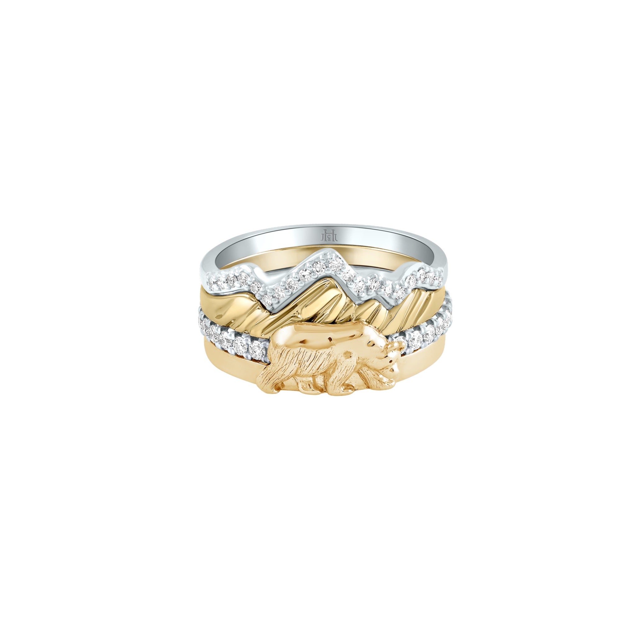 399 Queen of the Tetons Bear Ring - Jackson Hole Jewelry Company