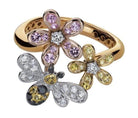 Teton Wildflower 18K Bee Ring - Jackson Hole Jewelry Company
