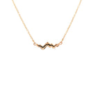Tiny Teton Peak Necklace - Jackson Hole Jewelry Company