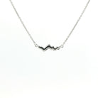 Tiny Teton Peak Necklace - Jackson Hole Jewelry Company