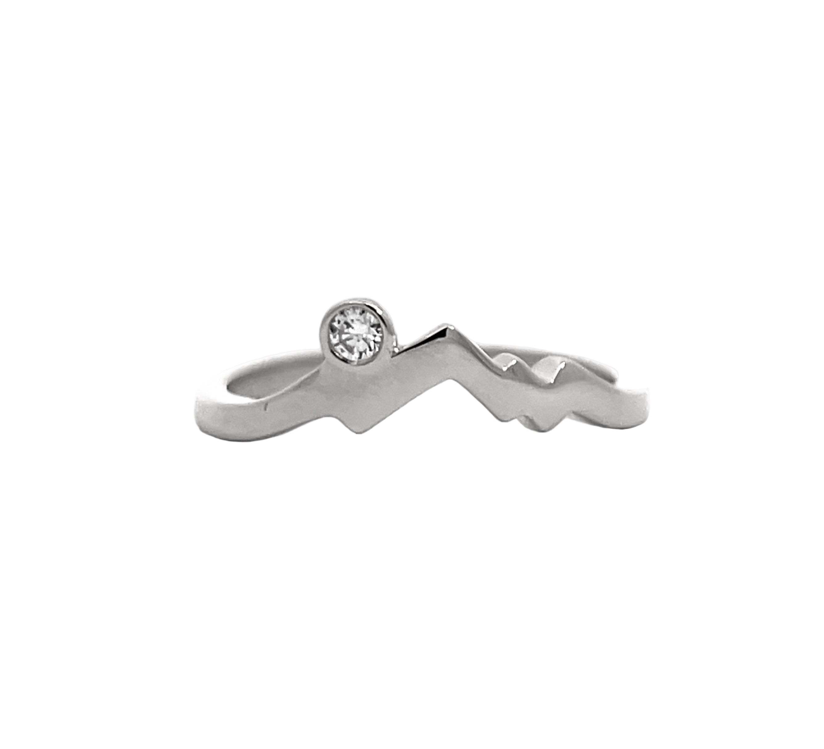 LUXE Edition Sunset Diamond Band in 18K Gold 0.07 Cttw - Jackson Hole Jewelry Company