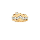LUXE Edition - Sunset Teton Stacking Rings™ Trio (3 Ring Set) - Jackson Hole Jewelry Company