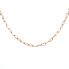 14K Rose Gold Paper Clip Chain with Lobster Clasp - Jackson Hole Jewelry Company