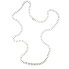 Long Diamond Tennis Necklace with Platinum - Jackson Hole Jewelry Company