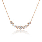 18K Gold Necklace with White Diamonds – 0.20 CTTW - Jackson Hole Jewelry Company
