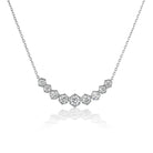 18K Gold Necklace with White Diamonds – 0.20 CTTW - Jackson Hole Jewelry Company