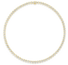 18K Gold Diamond Line Necklace – 17.12 Carats - Jackson Hole Jewelry Company