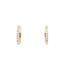 Classique Pavé Huggies in 14K Yellow Gold 0.13 cttw - Jackson Hole Jewelry Company