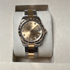 Rolex Datejust 31 mm Champagne Diamond Dial with Diamond Bezel on Oyster - Jackson Hole Jewelry Company