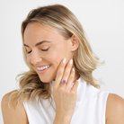 Omi Privé Pink Sapphire & Diamond Ring in 18K Rose Gold - Jackson Hole Jewelry Company
