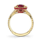 Omi Privé - Ruby & Diamond Ring in 18K Yellow Gold - Jackson Hole Jewelry Company