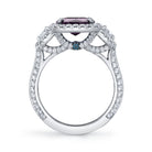 Omi Privé - Alexandrite & Diamond Ring in Platinum - Jackson Hole Jewelry Company