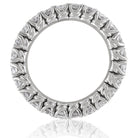 Picchiotti Xpandable™ Emerald-Cut Diamond Eternity Band in 18K White Gold - Jackson Hole Jewelry Company