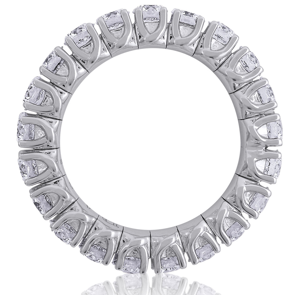 Picchiotti Xpandable™ Round Diamond Eternity Band in 18K White Gold - Jackson Hole Jewelry Company