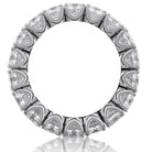 Picchiotti - Xpandable™ Emerald-Cut and Round Diamond Eternity Band in 18K White Gold - Jackson Hole Jewelry Company