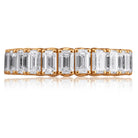 Picchiotti - Xpandable™ Emerald-Cut Diamond Eternity Ring in 18K Gold - Jackson Hole Jewelry Company