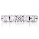 Picchiotti Xpandable™ Round Diamond Half Eternity Band in 18K White Gold - Jackson Hole Jewelry Company