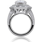 Picchiotti - Classic Cushion Diamond Ring in 18K White Gold - Jackson Hole Jewelry Company