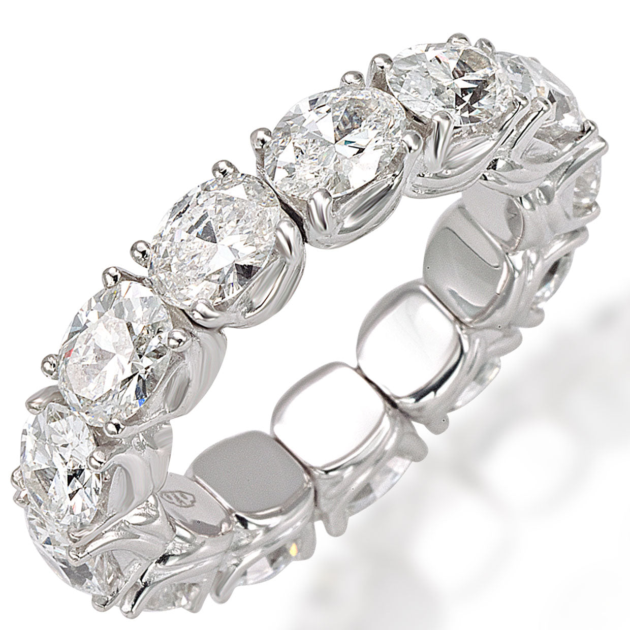 Picchiotti - Xpandable™ Oval Diamond Eternity Ring in 18K Gold - Jackson Hole Jewelry Company