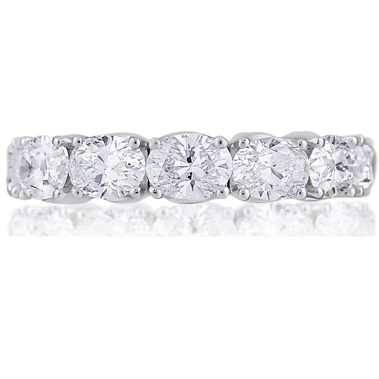 Picchiotti - Xpandable™ Oval Diamond Eternity Ring in 18K Gold - Jackson Hole Jewelry Company