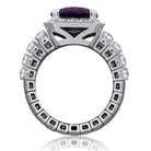 Picchiotti - Xpandable™ Pink Sapphire and Diamond Fashion Ring in 18K White Gold - Jackson Hole Jewelry Company
