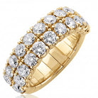 Picchiotti Xpandable™ Half Eternity Diamond Ring in 18K Yellow Gold 2.22 cttw - Jackson Hole Jewelry Company