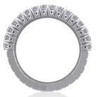 Picchiotti - Xpandable™ Half Way Diamond Band in 18K White Gold - Jackson Hole Jewelry Company