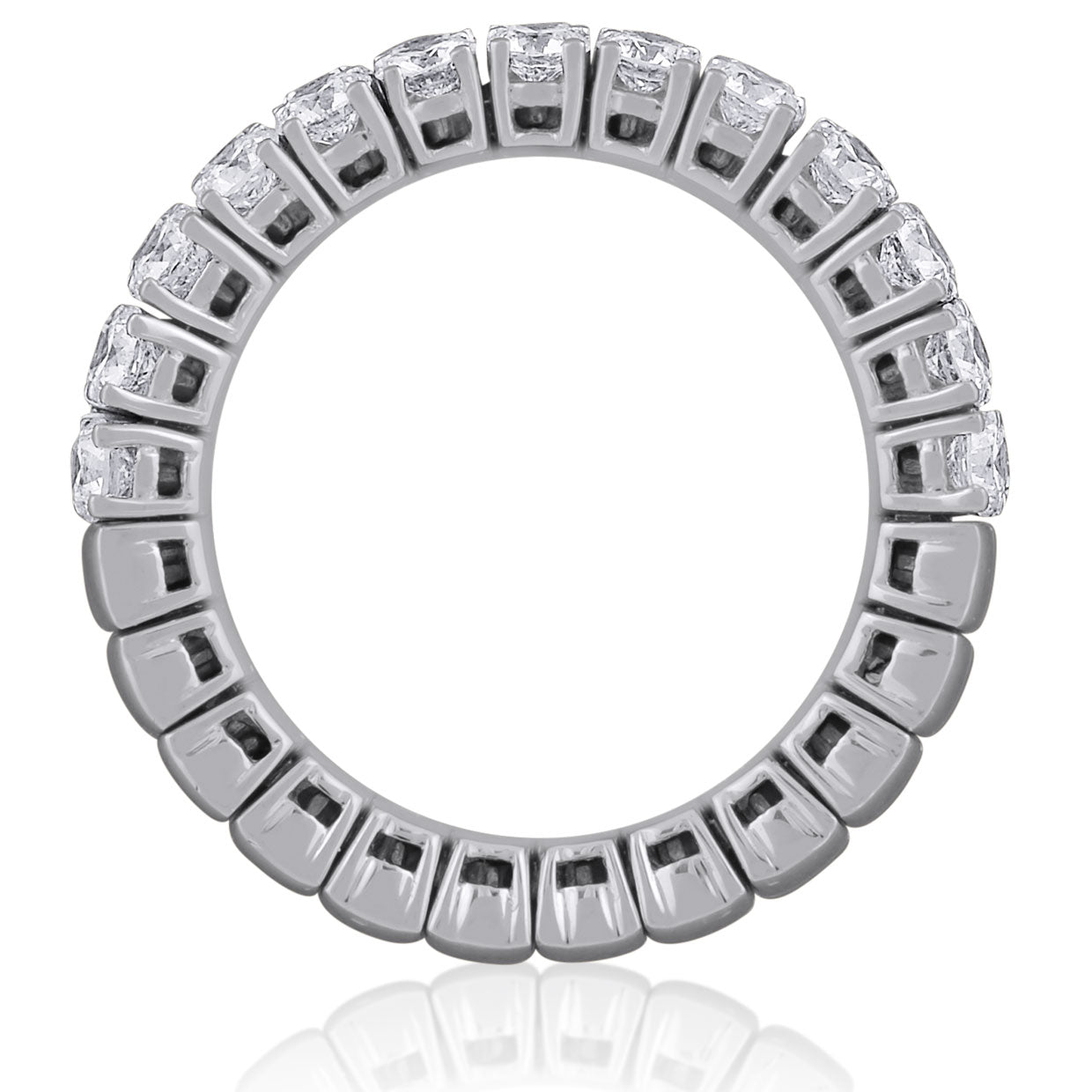 Picchiotti - Xpandable™ 3-Row Diamond Ring in 18K White Gold - Jackson Hole Jewelry Company