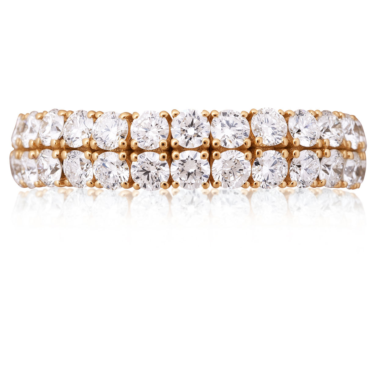 Picchiotti - Xpandable™ Eternity Diamond Ring in 18K Yellow Gold - Jackson Hole Jewelry Company