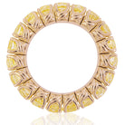 Picchiotti - Xpandable™ Cushion-Cut Fancy Yellow Diamond Ring in 18K Yellow Gold - Jackson Hole Jewelry Company