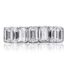 Picchiotti - Xpandable™ Emerald-Cut Diamond Eternity Band in 18K White Gold - Jackson Hole Jewelry Company