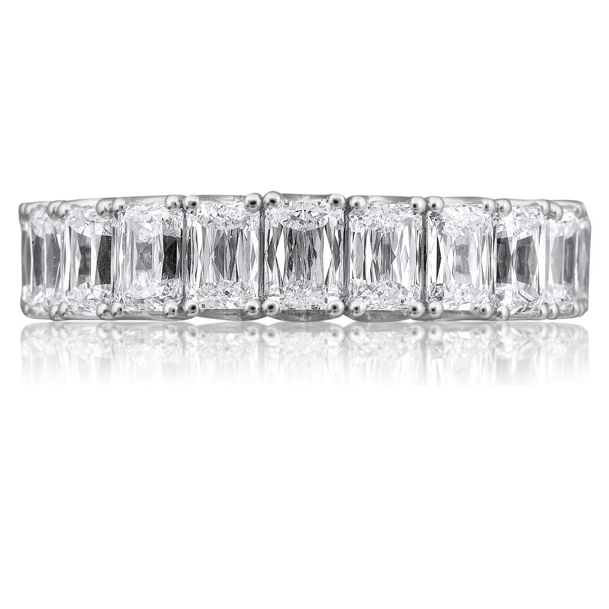 Picchiotti - Xpandable™ Triple-Cut Diamond Eternity Rings in 18K White Gold - Jackson Hole Jewelry Company