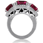 Picchiotti Xpandable™ Rumbell Ruby & Diamond Ring in 18K White Gold - Jackson Hole Jewelry Company