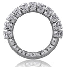 Picchiotti - Xpandable™ Emerald-Cut and Round Diamond Eternity Ring in 18K White Gold - Jackson Hole Jewelry Company