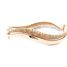 18K ROSE GOLD MULTI ROW MODULAR BRACELET - Jackson Hole Jewelry Company
