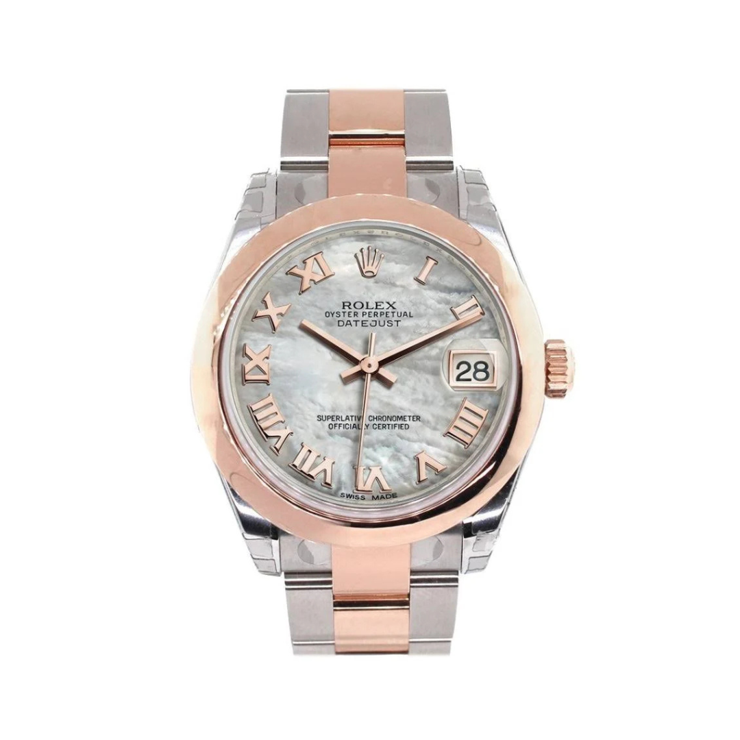 Rolex - Datejust 31 with Mother-of-Pearl Roman Dial on Oyster Bracelet 2011 - Jackson Hole Jewelry Company
