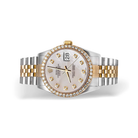 Rolex Datejust Lady 28mm Mother of Pearl Diamond Dial with Diamond Bezel in Steel and Yellow Gold on Jubilee - Jackson Hole Jewelry Company