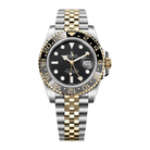 Rolex GMT-Master II in Yellow Rolesor with Black Dial on Jubilee 40mm - Jackson Hole Jewelry Company