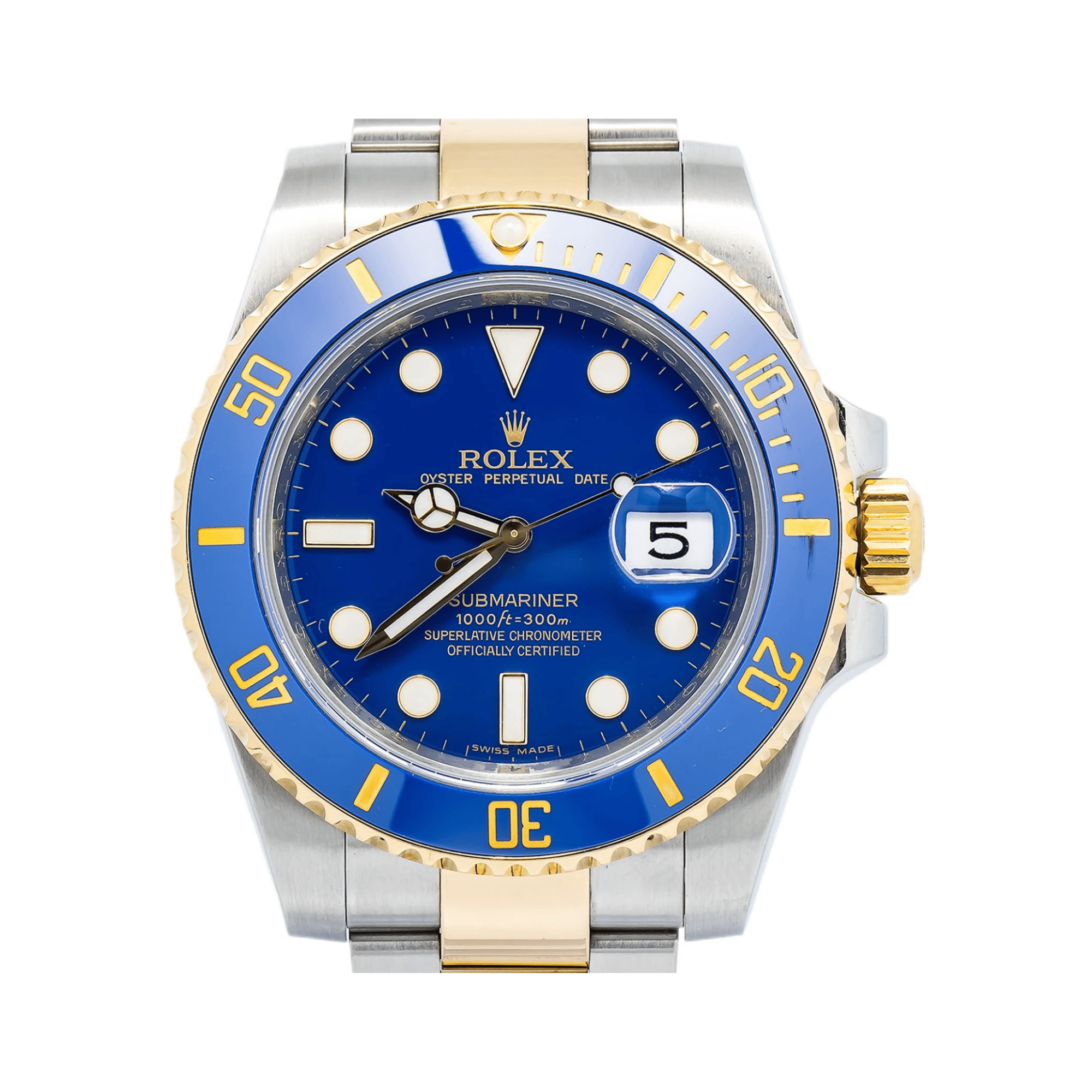Rolex Submariner Date “Bluesy” Blue Dial on Oyster Bracelet 40mm - Jackson Hole Jewelry Company