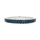 PICCHIOTTI XPANDABLE BLUE SAPPHIRE BRACELET IN 18K WHITE GOLD - Jackson Hole Jewelry Company