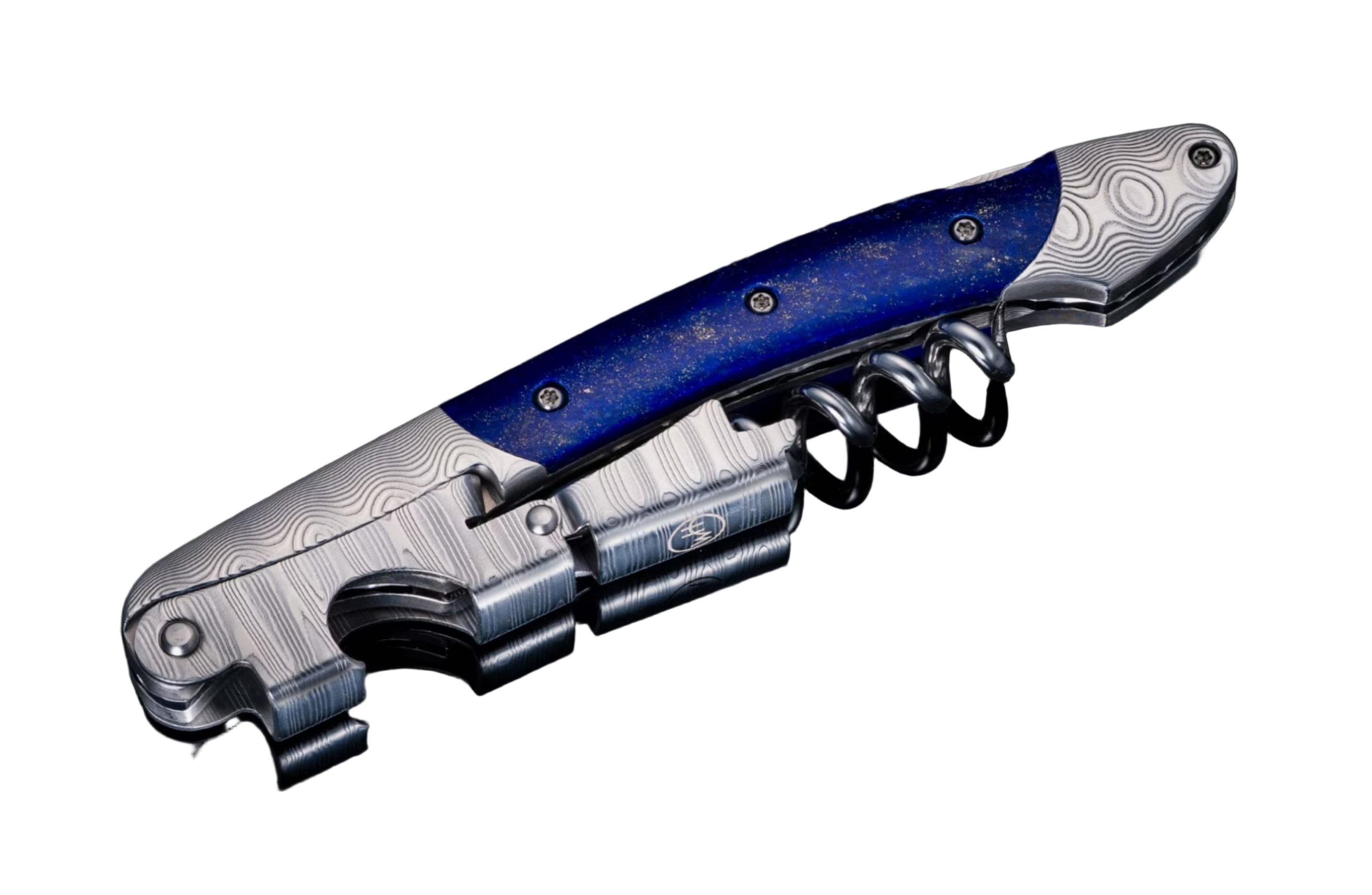 William Henry – “Blue Hour” Hand-Forged Wine Opener & Corkscrew - Jackson Hole Jewelry Company