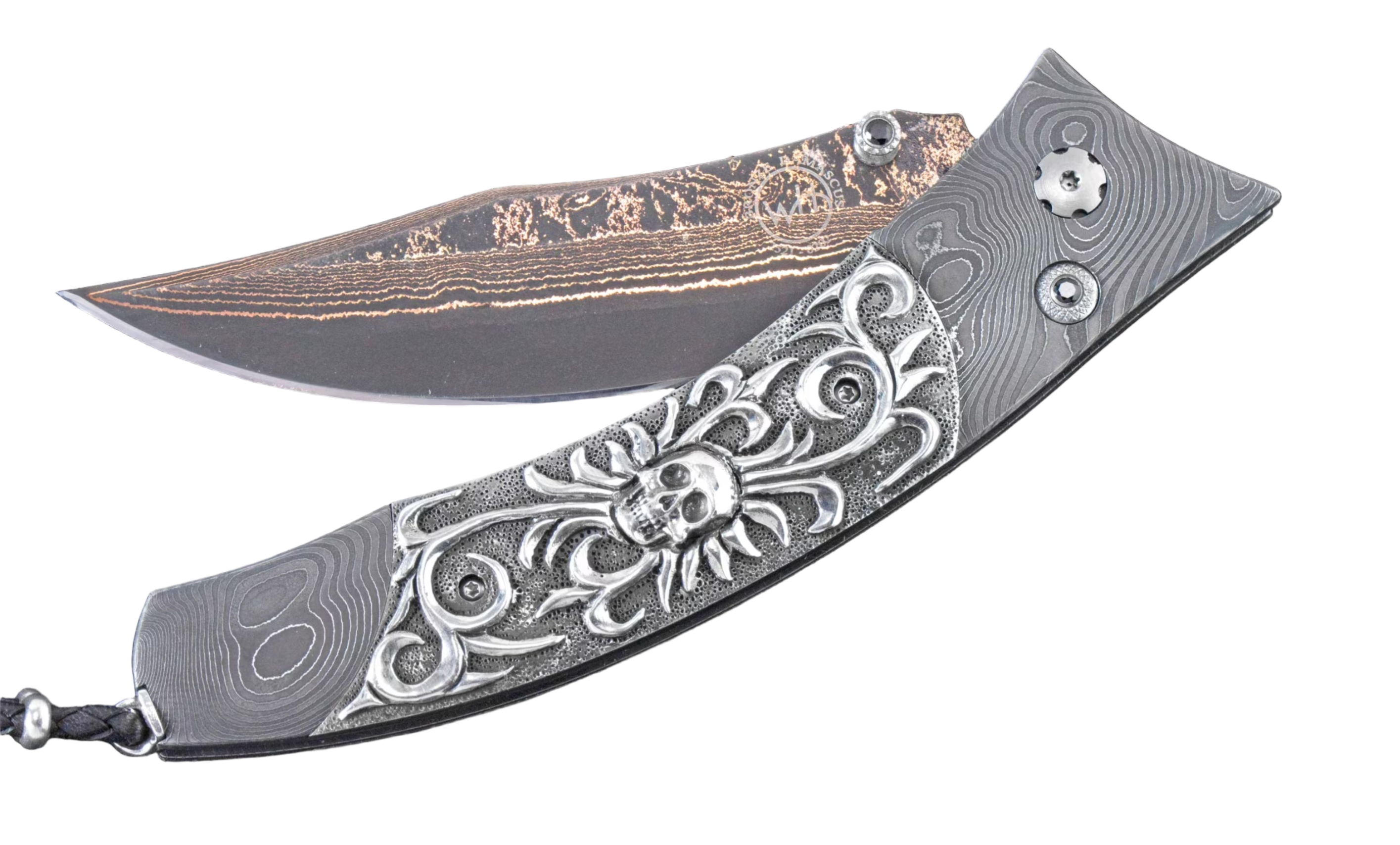 William Henry – Contour “Dark Dreams” Folding Knife - Jackson Hole Jewelry Company
