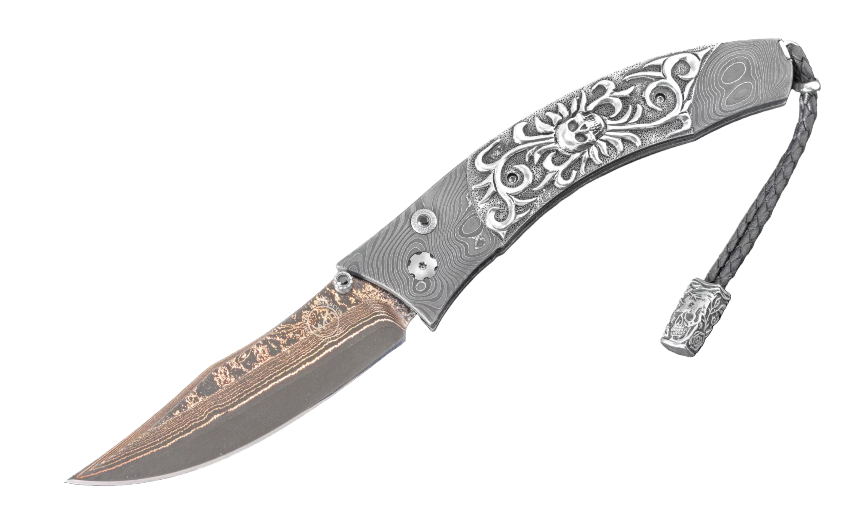 William Henry – Contour “Dark Dreams” Folding Knife - Jackson Hole Jewelry Company