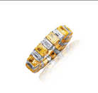 Picchiotti Xpandable™ Fancy Yellow and White Diamond Ring White and Yellow Gold 750 - Jackson Hole Jewelry Company