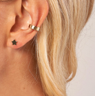 14K YELLOW GOLD FLAT EAR SINGLE CUFF - Jackson Hole Jewelry Company