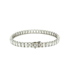 18K EMERALD CUT TENNIS BRACELET - Jackson Hole Jewelry Company