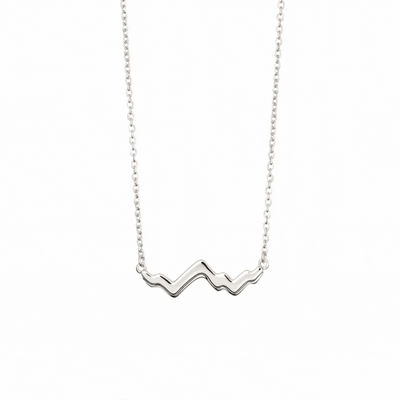 Black Friday: Teton Outline Necklace - Jackson Hole Jewelry Company