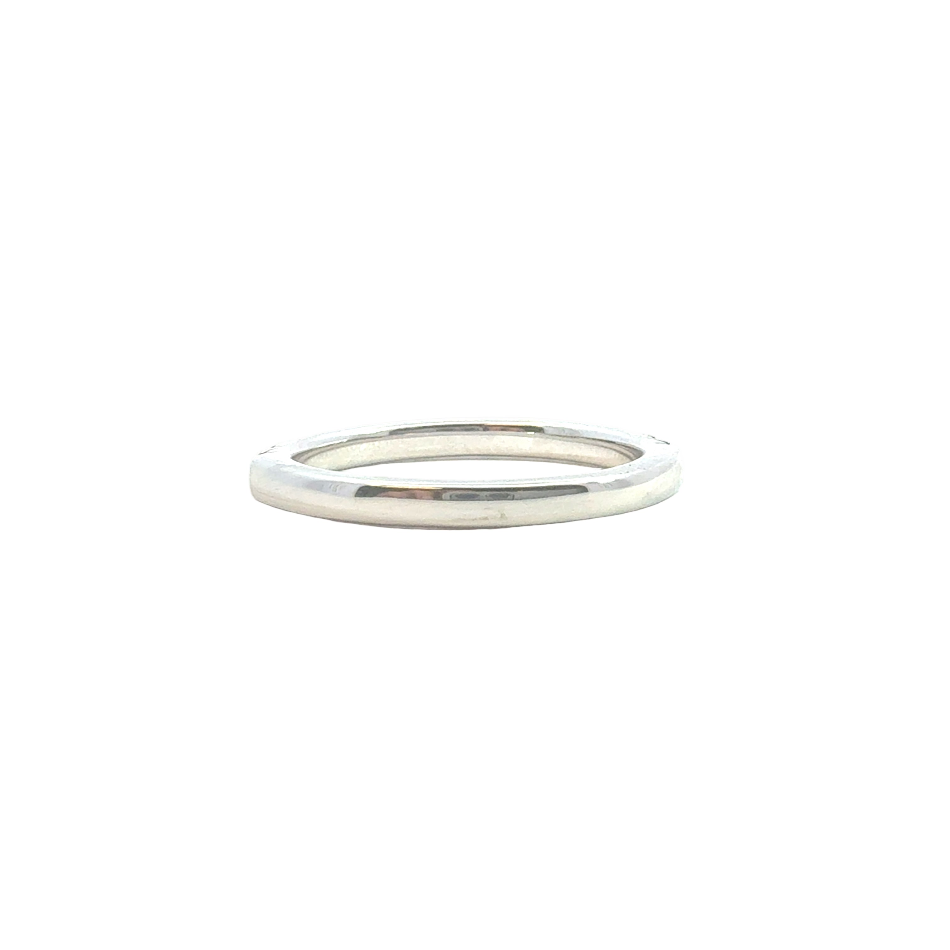 Diamond Band In 14K White Gold - Jackson Hole Jewelry Company